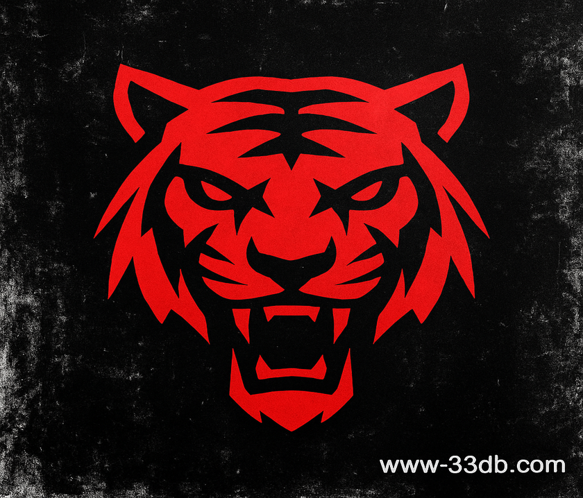 33db Red Tiger